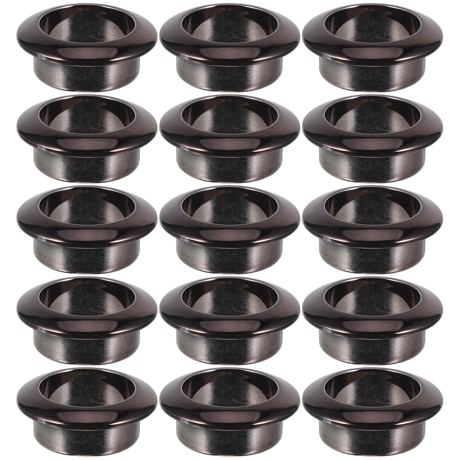 

20Pcs Black Desk Wire Hole Cover Round Computer Desk Cable Grommet Office Cord Organizer Caps Table Cable Entry Covers