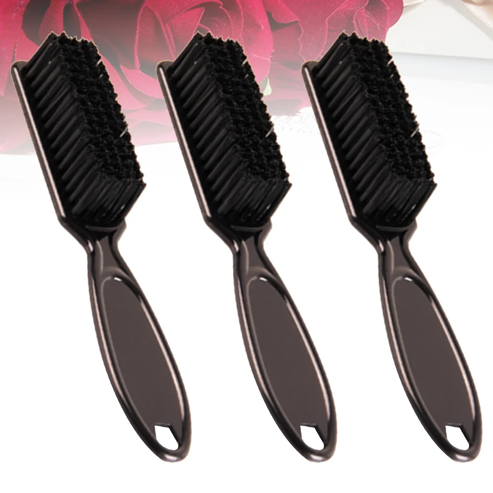 3 Pcs Combs for Men Beard Brush Bristles Styling Cleaning Hairdressing Tool Man