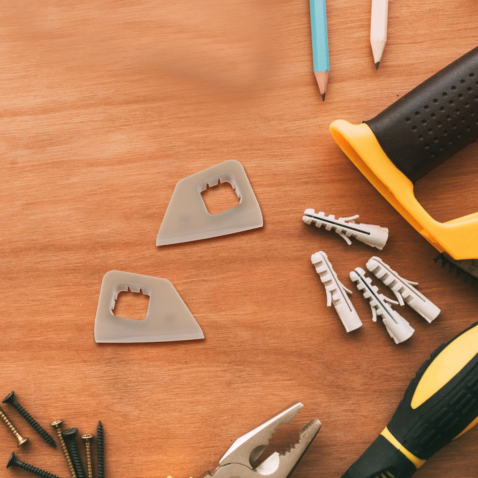 

2 шт., сменная защелка для перчаточного ящика, прочная, простая установка, подходит для всех типов ручек, застежка для ящиков для хранения автомобилей