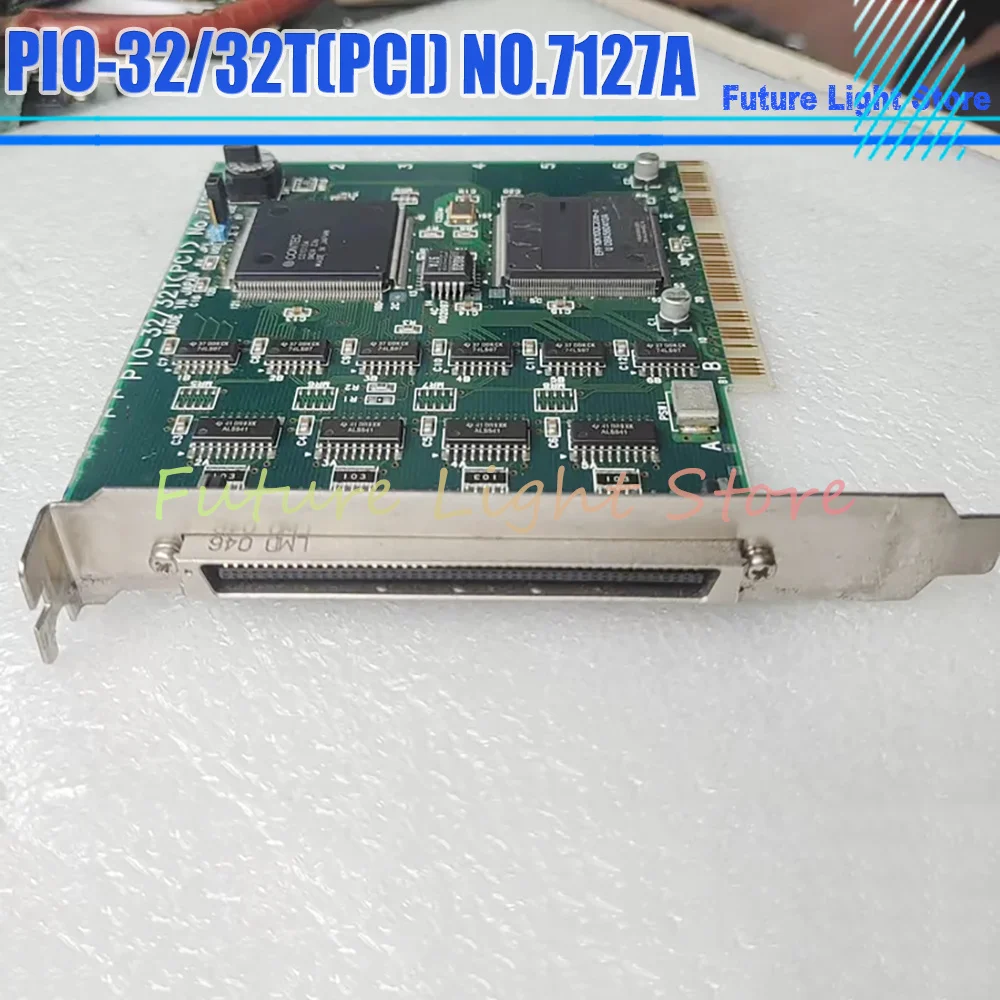 PIO-32/32T(PCI) NO.7127A Communication/Data Acquisition DAQ Card