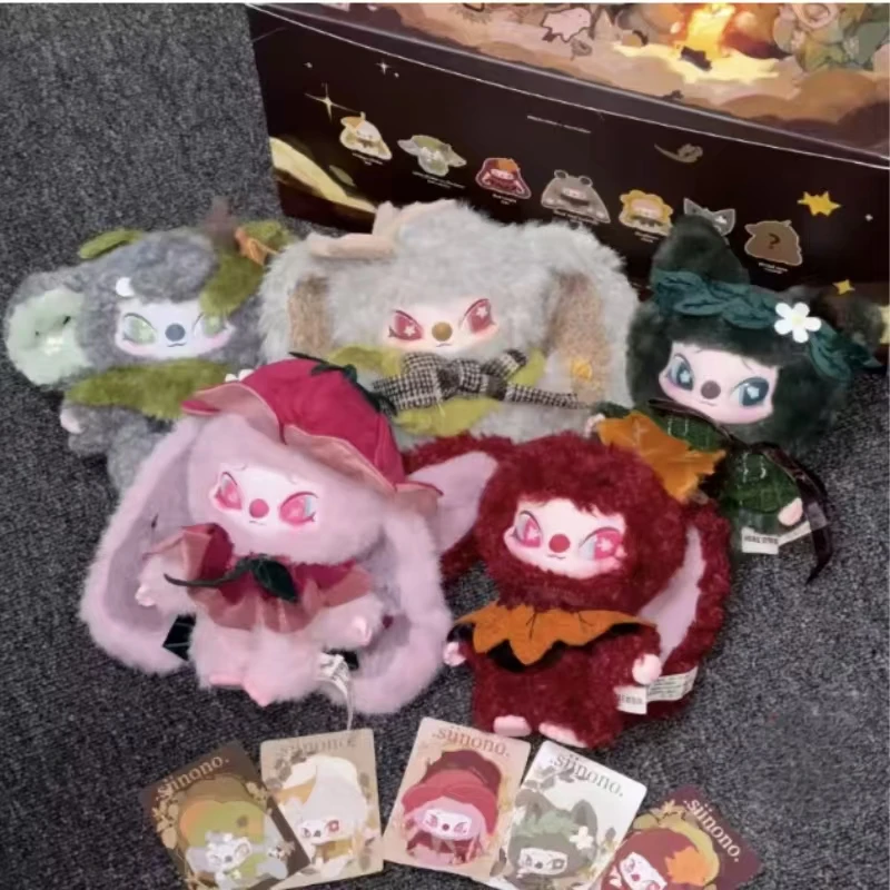 

Siinono Ta Whispers Series Plush Blind Box Caixa Caja Cute Dolls Girls Boys Gift Mystery Box Bag Pendant Anime figurines