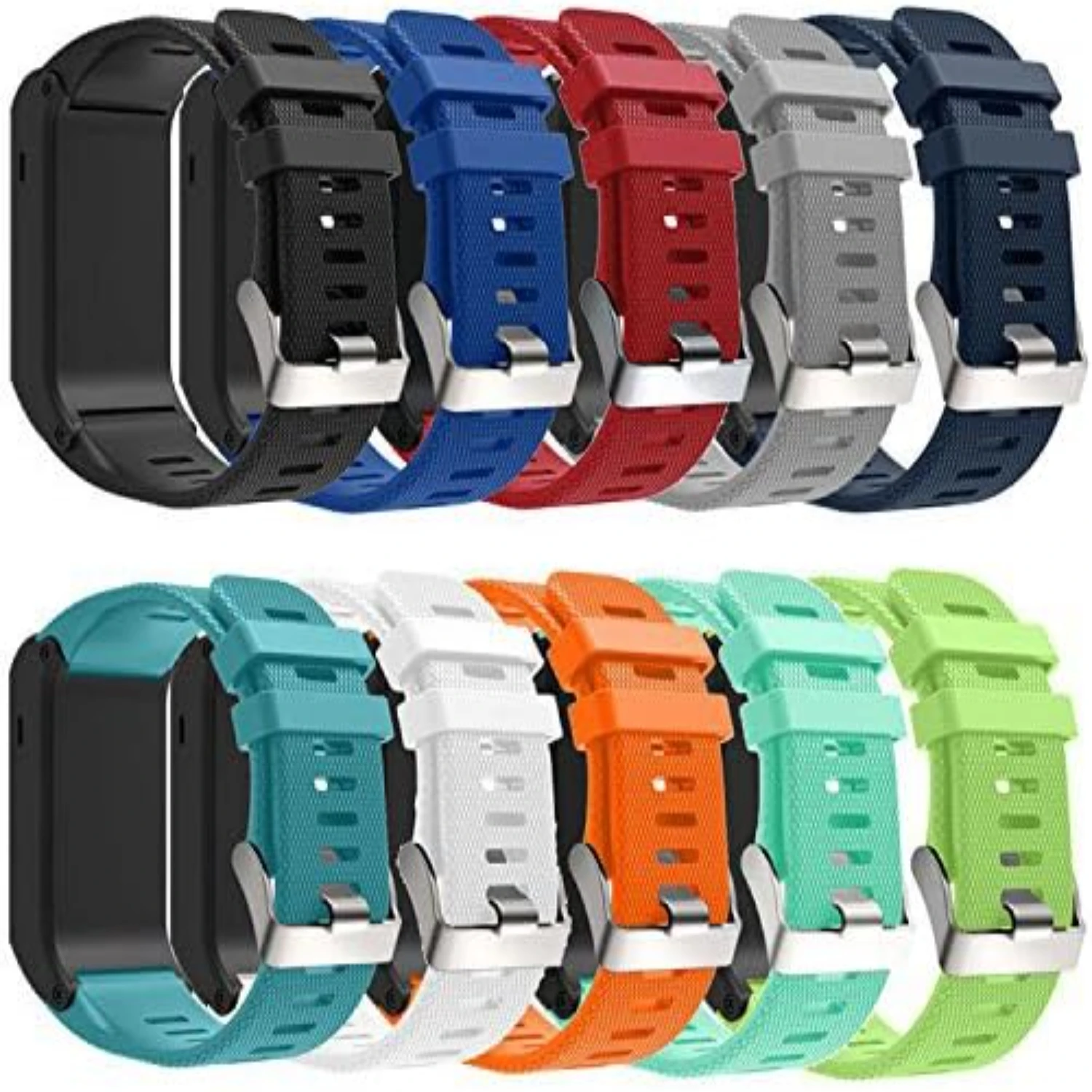 

Upgrade your Vivoactive HR with a luxurious, fashionable, and durable soft silicone replacement watch band. Choose from a wide s