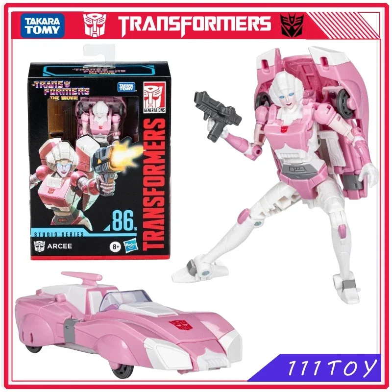 In Stock Takara Tomy The Movie1986 Transformers Toy SS86-16 Deluxe Class Arcee Anime Figure Robot Toys Action Figure Gift Hobbie