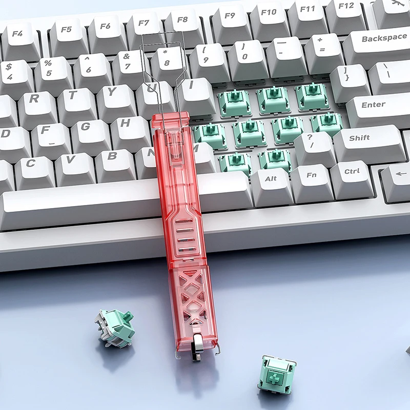 1pc For Mechanical Keyboard Gaming Keyboard Switches Cleaning Tool 2 In 1 Switch Puller Keycap Puller Key Switch Keycap Puller