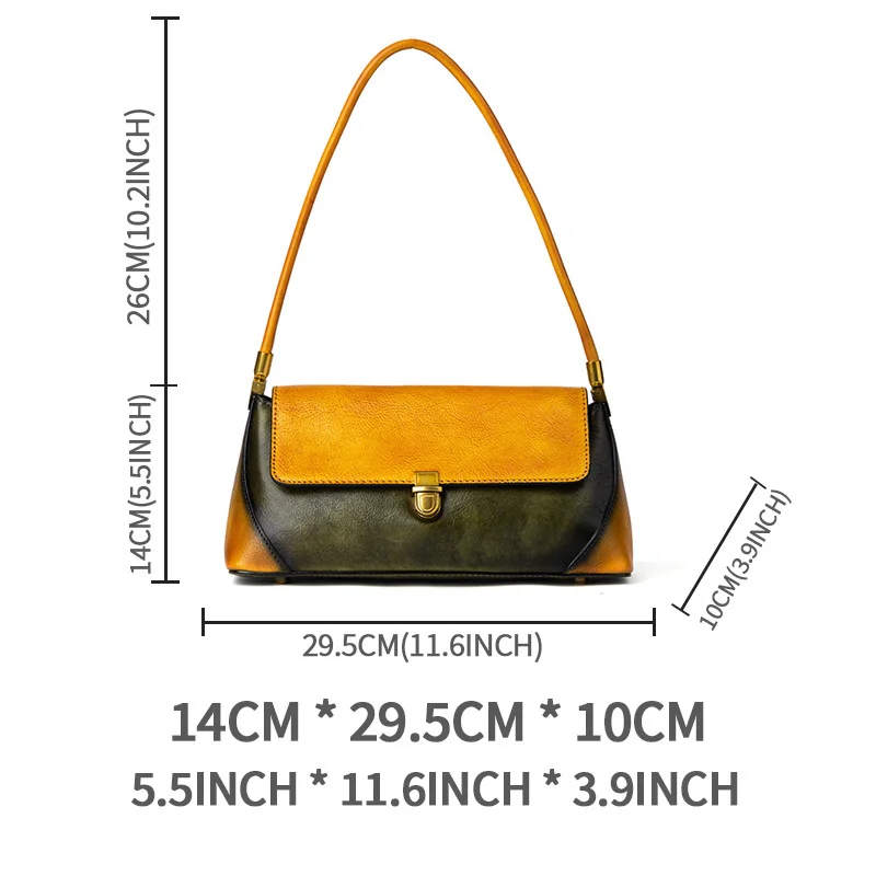 MOTAORA Retro Women Shoulder Bags For Phone Purses And Designer Handbags High Quality New Luxury Genuine Leather Long Handle Bag