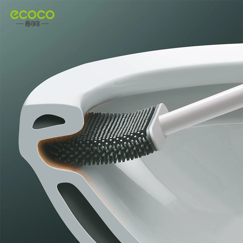 Toilet Brush Household No Dead Corner Wall-mounted Toilet Toilet Is Super Good  Cleaning Artifact Silicone Washing Toilet Brush