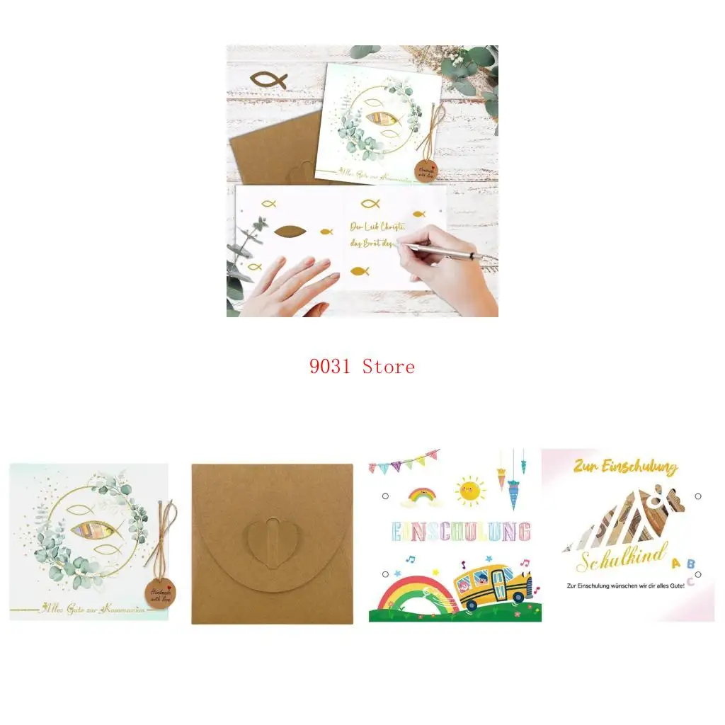 

Religious Money Holder Envelopes With Greeting Card Hanging Label Wrapping Rope