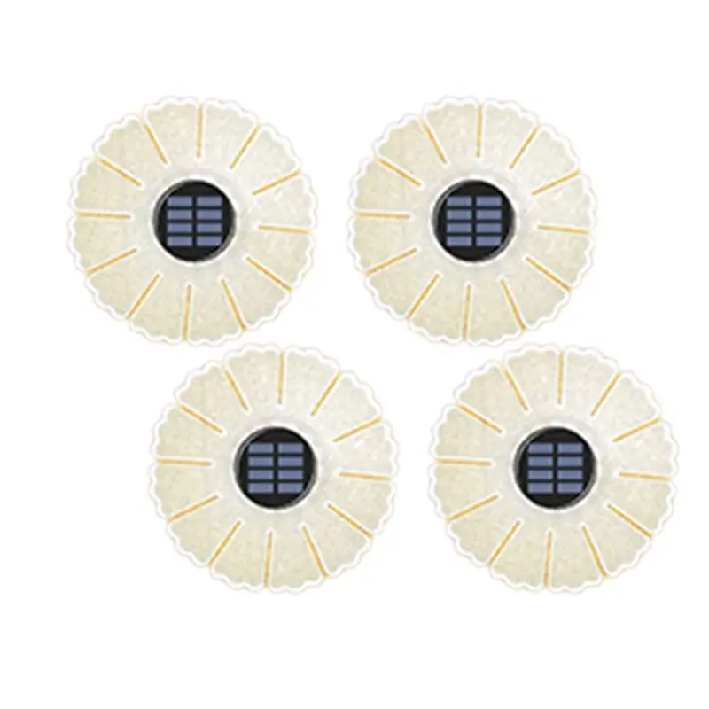 

YLS-4PCS Солнечный акриловый садовый светильник для установки в грунт, уличный водонепроницаемый светильник для сада, светящийся настенный декор, светильник для подсветки стен, прочный