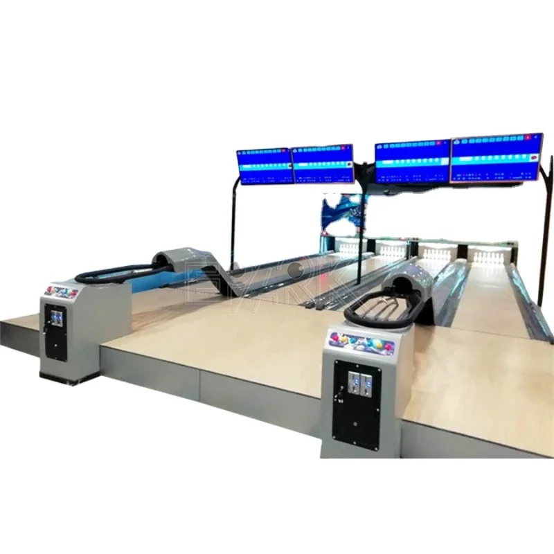 High Quality Commercial Game Arcade Mini Bowling Machine Game For Indoor Game Center Laminate Bowling Alley