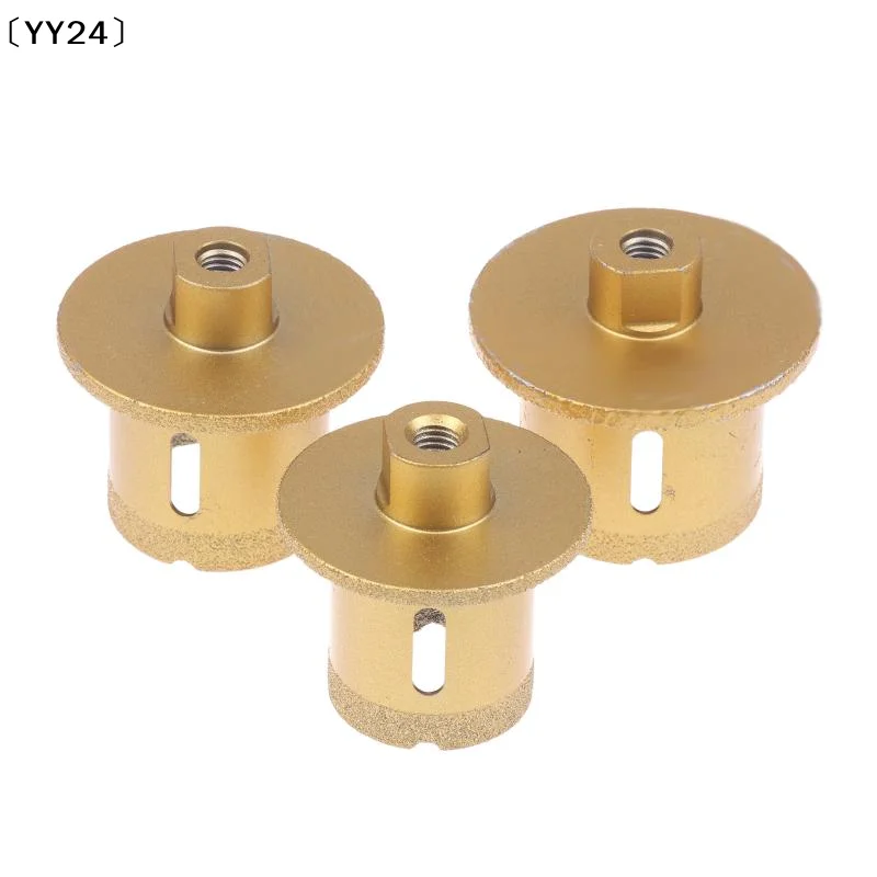 M10 Brazed Diamond Washbasin Core Drill Bit Hole Opener Table Basin Tool For Granite Marble Tile Drilling Cutter〔YY24〕