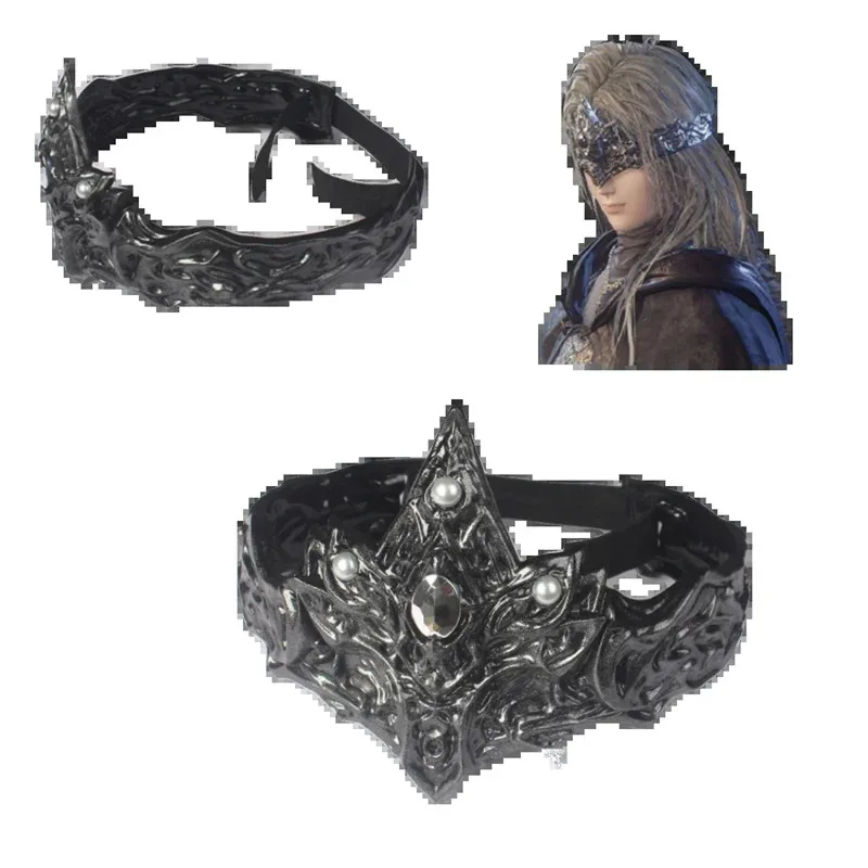 

CyDARK SOULS III Fire Keeper Series Cosplay Crown Mask Glasses Eye Patch Cos Costumes Face Mask Masquerade Halloween Carnival