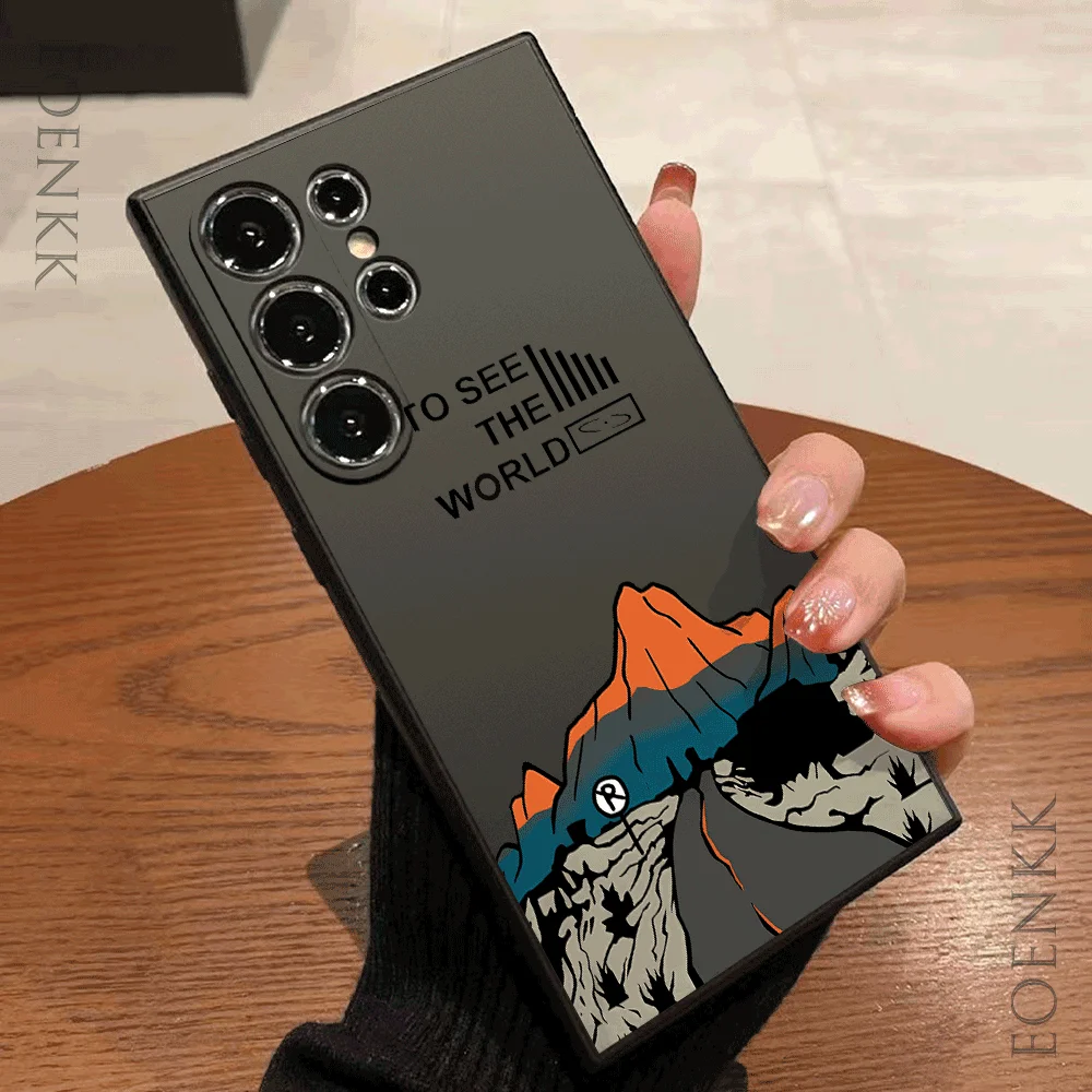 To See the World Silikonhülle für Samsung Galaxy S24/S23/S22/S21/Note 20/10 Lite – schlanke Anti-Fall-TPU-Hülle, modisches Geschenk – Detail 7
