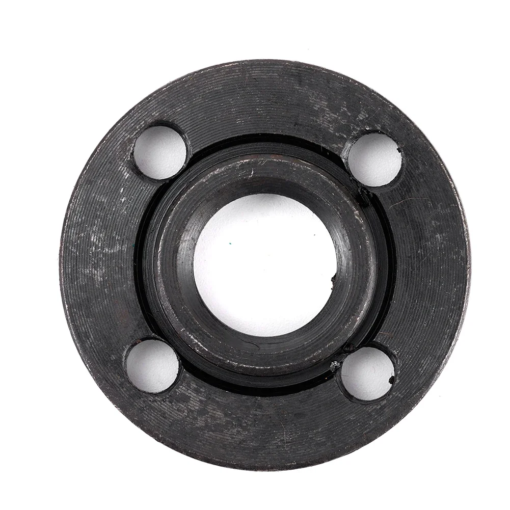 M16 Thread Replacement Accessorie Nut Angle Grinder Inner Outer Flange Nut Set Tools Angle Grinder Metal Lock Nuts Black