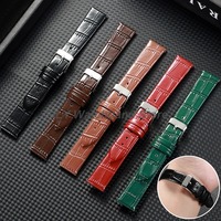 8mm 10mm 12mm 14mm 16mm Slim Soft Leather Strap Watch Band for Omega for Seiko Bracelet for Huawei GT5/4/3/2 Universal Wristbelt