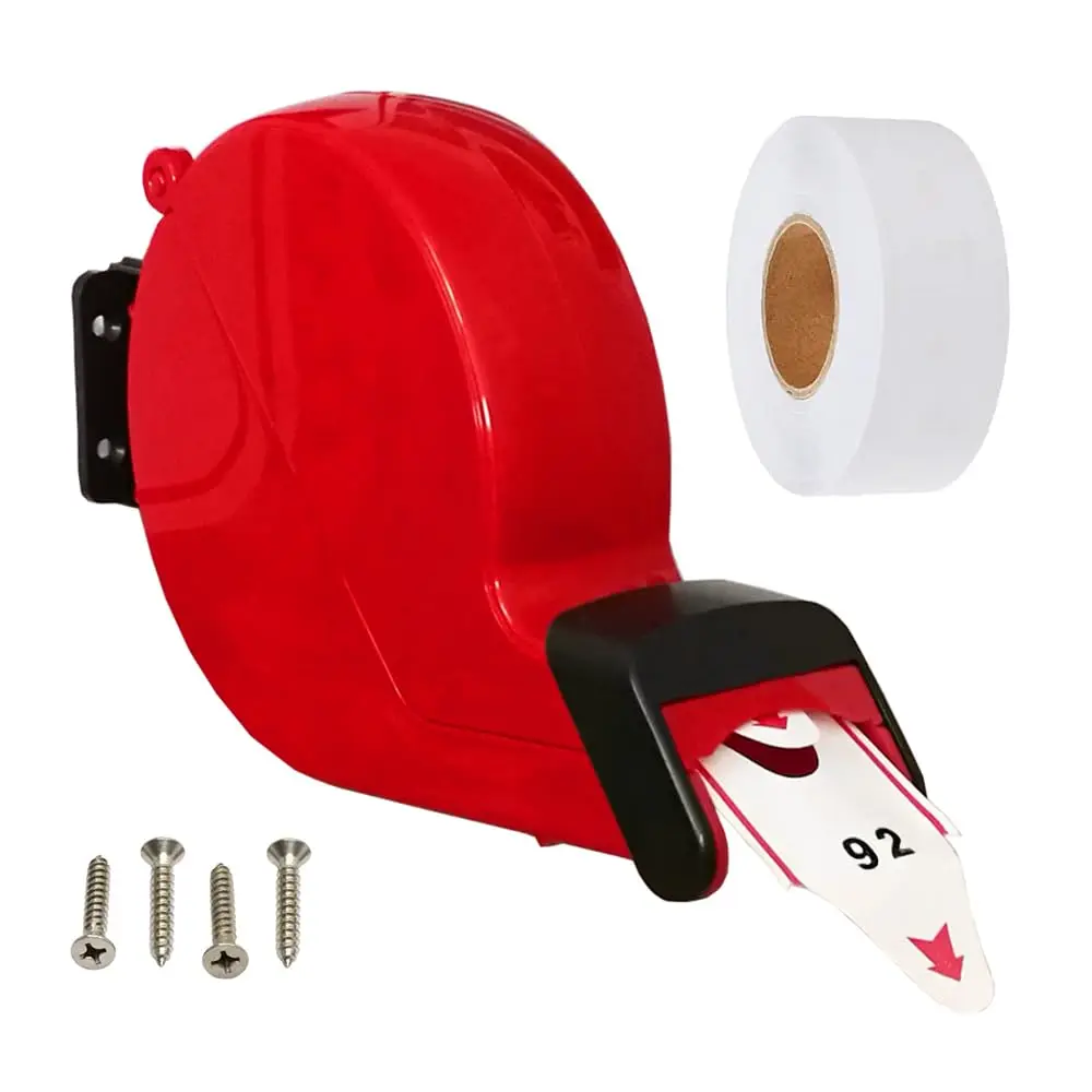 Take A Number System Ticket Dispenser with Paper Roll 2 Digits 2000pcs Stubs Queue Management System for Bubble Tea Deli