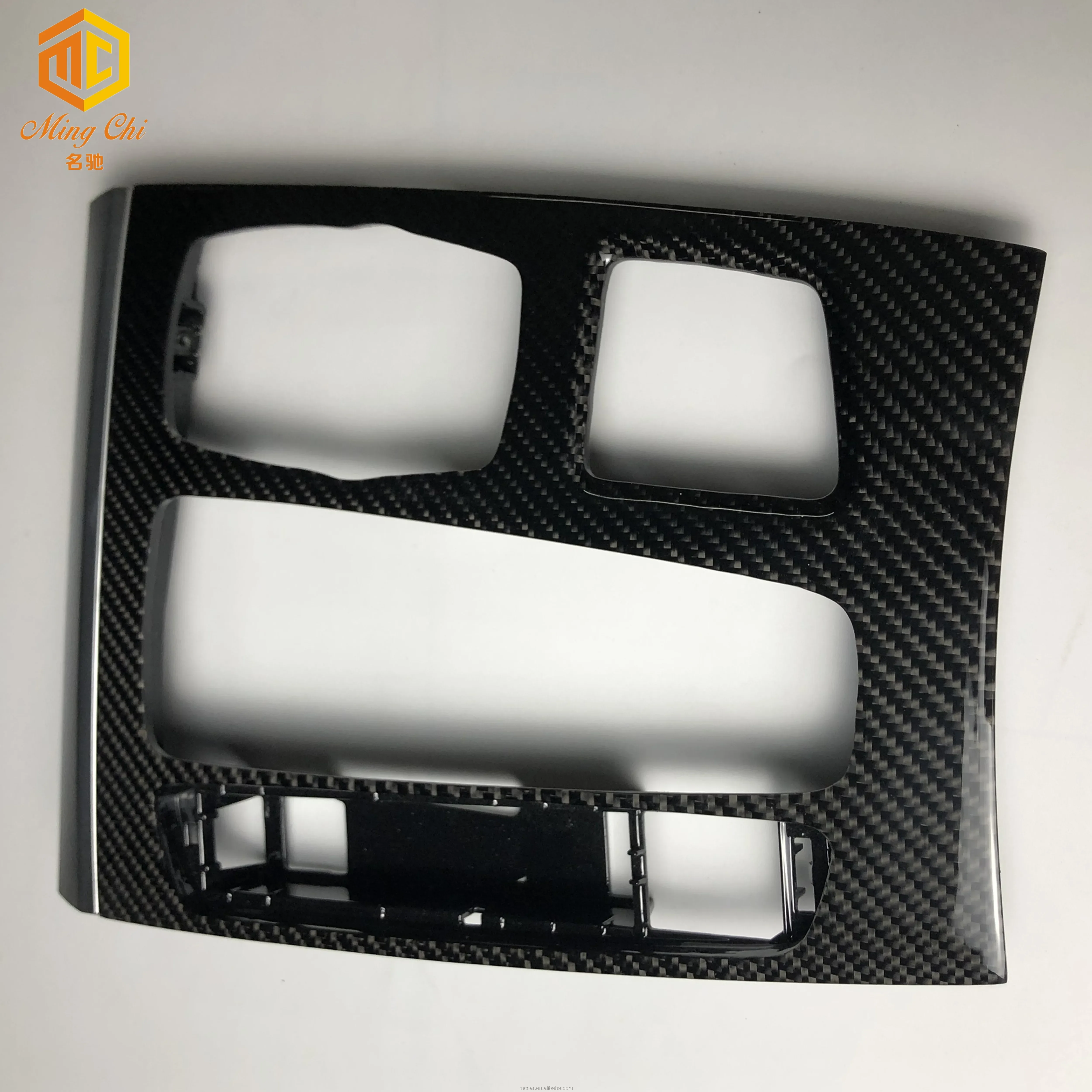 Nuovo pannello centrale in fibra di carbonio coperchio della scatola di immagazzinaggio interna per F15 F16 F85 F86 X5 X6 X5M X6M