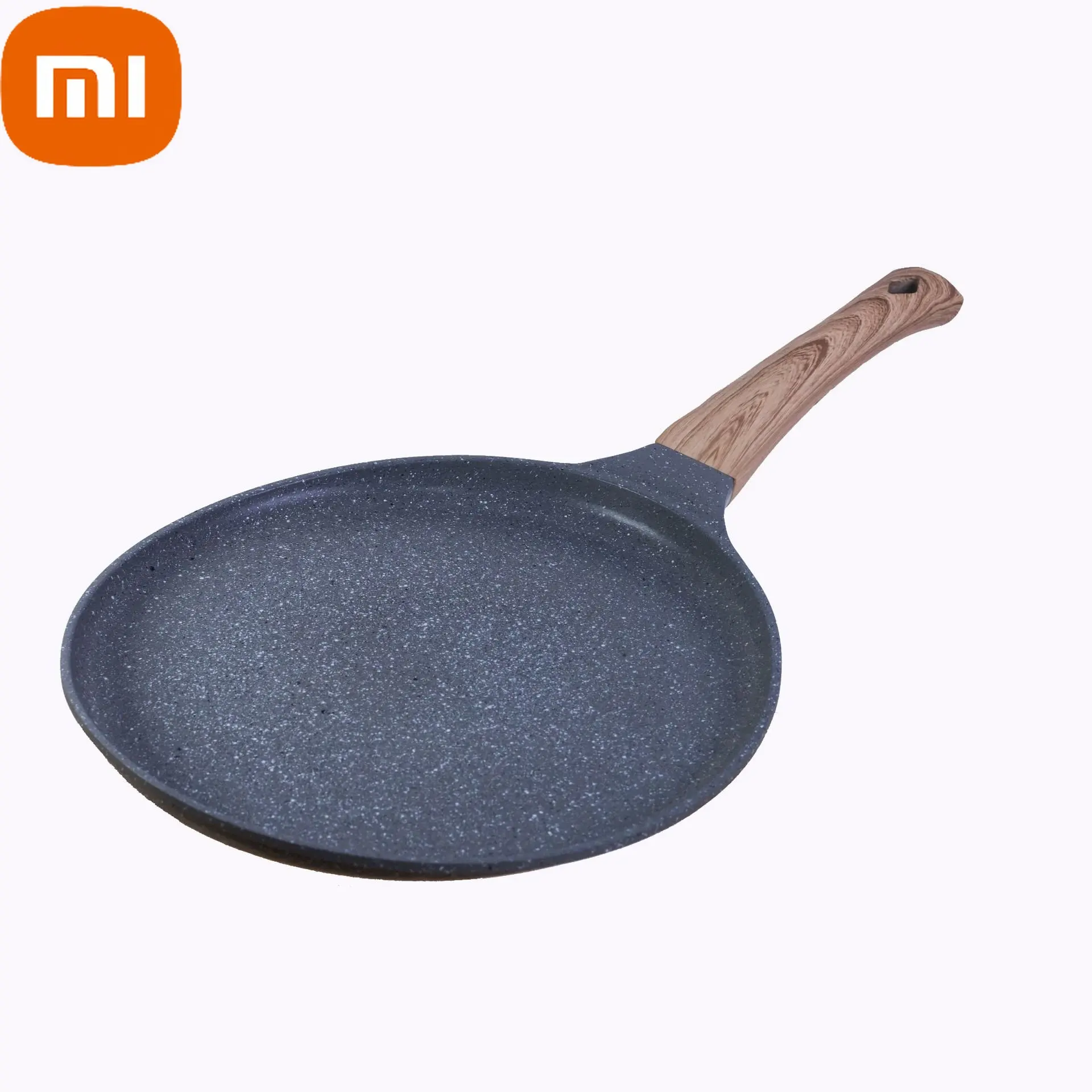 

Xiaomi Crepe Pancake Pan Nonstick Frying Pot With Wooden Handle Omelet Saucepan Cooking Steak Pan Kitchenware Induction Crepe