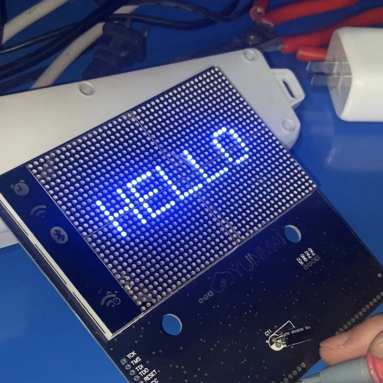 Wifi Bluetooth Led Dot Matrix Display Board CC3200 + CC2541 Chip Diy Use Routines