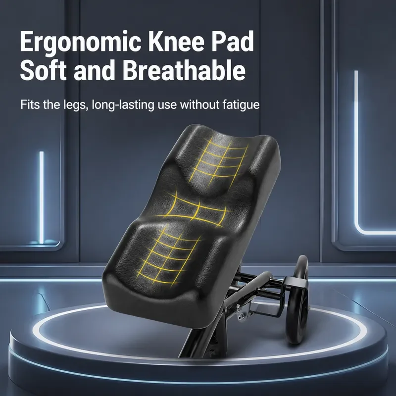 Single Leg Walking Aid Scooter for Fracture Rehabilitation Ankle Injury Recovery Crutches Walker Assist Device