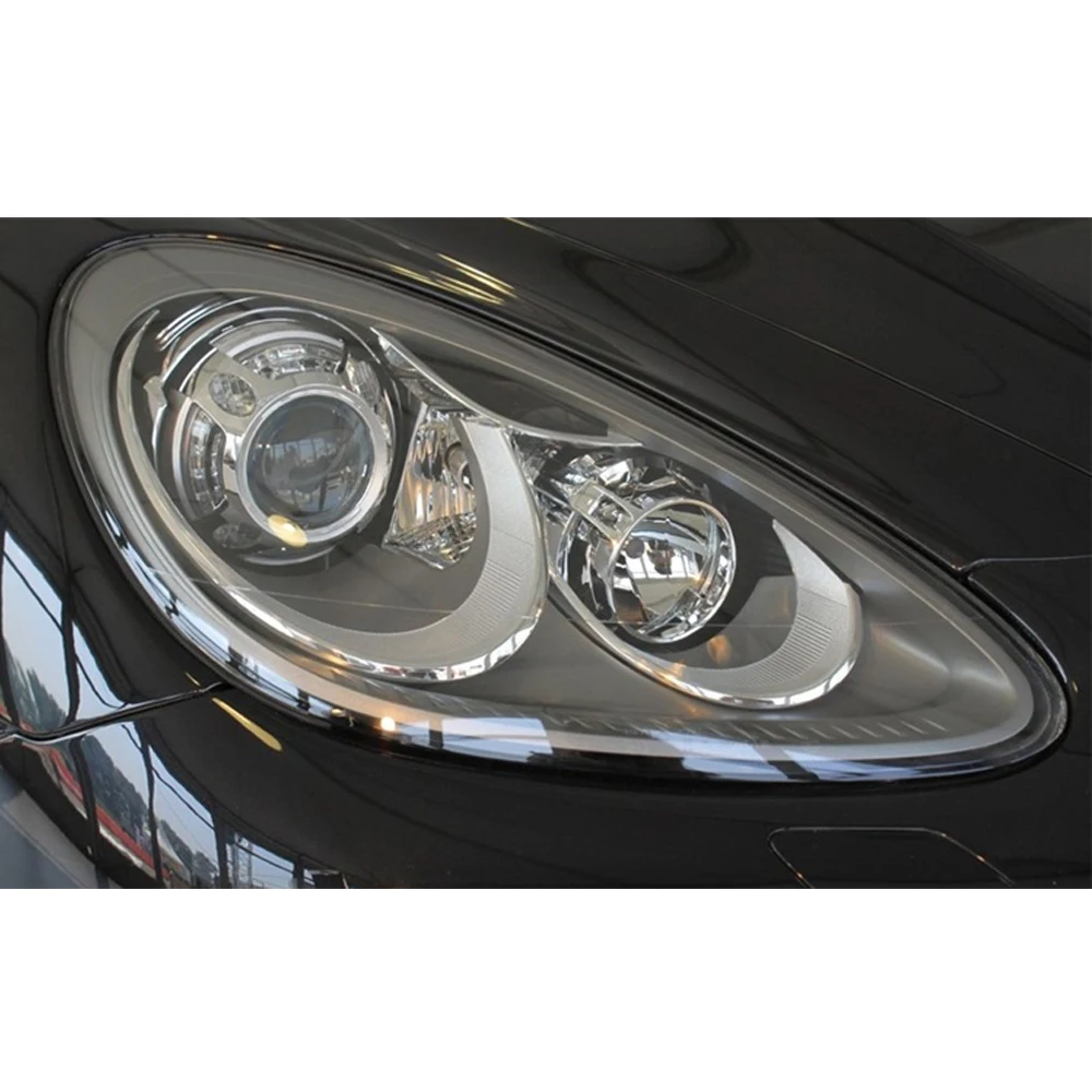 Car Front Headlight Cover For Porsche Cayenne 2011-2014 Left/Right Replacement Lens Glass Shell Clear Headlamp Shell Car Gadgets