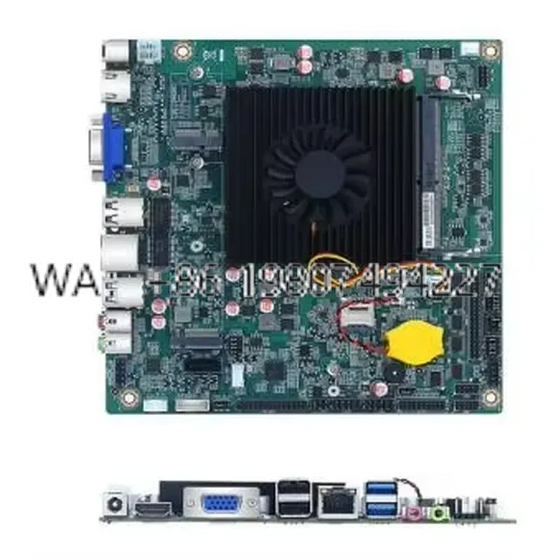 for J4125 Industrial Desktop PC Motherboard LVDS EDP PCB Quad Core DDR4 Double Channel Gemini Lake SATA3.0 M.2 New