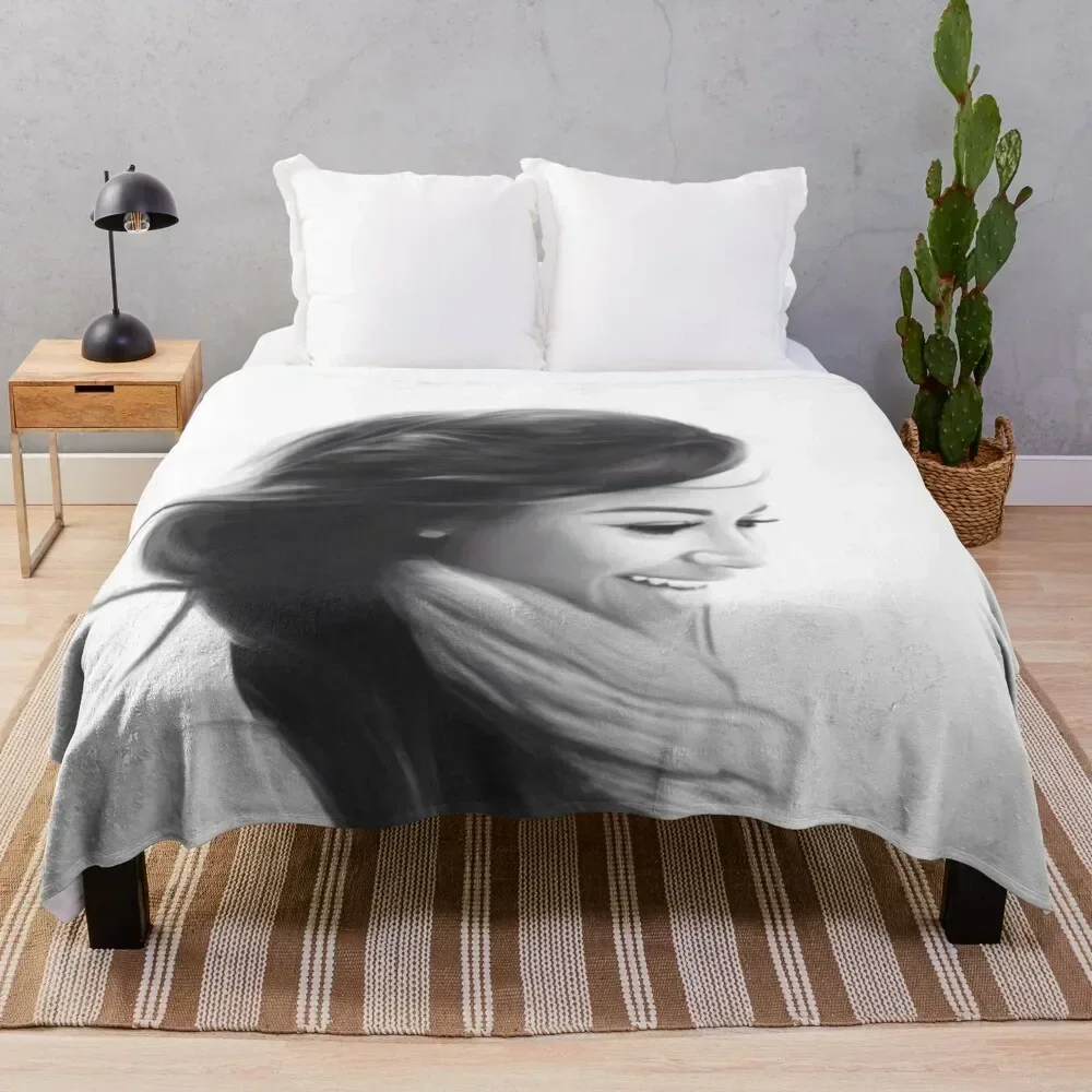 

Naya Rivera Throw Blanket Compact Warm Blanket for Car Road Trip