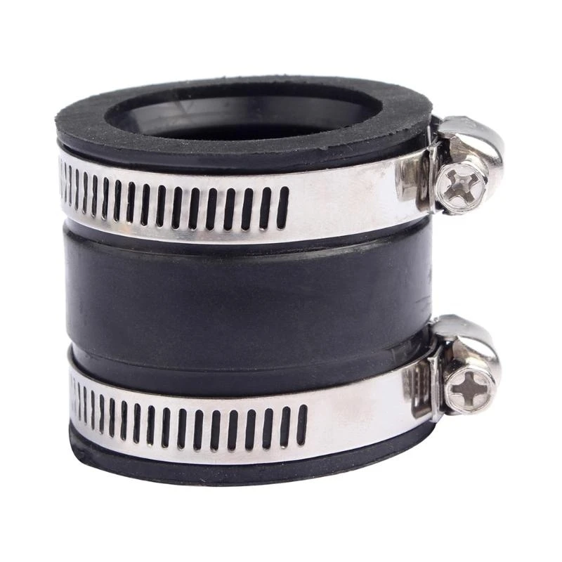 Adaptador de carburador del colector de entrada de aire del tubo de entrada de goma de la motocicleta para VM24 PWK KOS PE28 OKO 100-350cc Dirt Bike Scooter