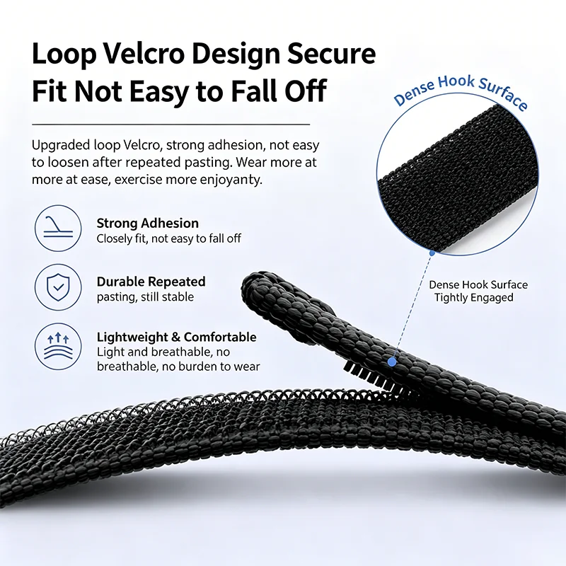 Нейлоновый плетеный спортивный – обзор и цена Sport Loop Velcro