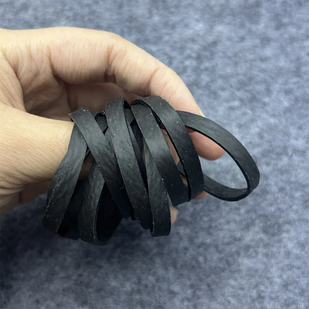 50pcs Rubber Bands Office Supply Elastic Rubber Bands Business Home File Folder Strong Office Use Stationery Supplies Long Rubbe