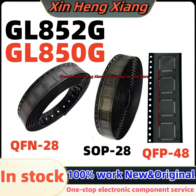 (5pcs) GL850G GL852G QFN-28 sop-28 QFP-48 100%new