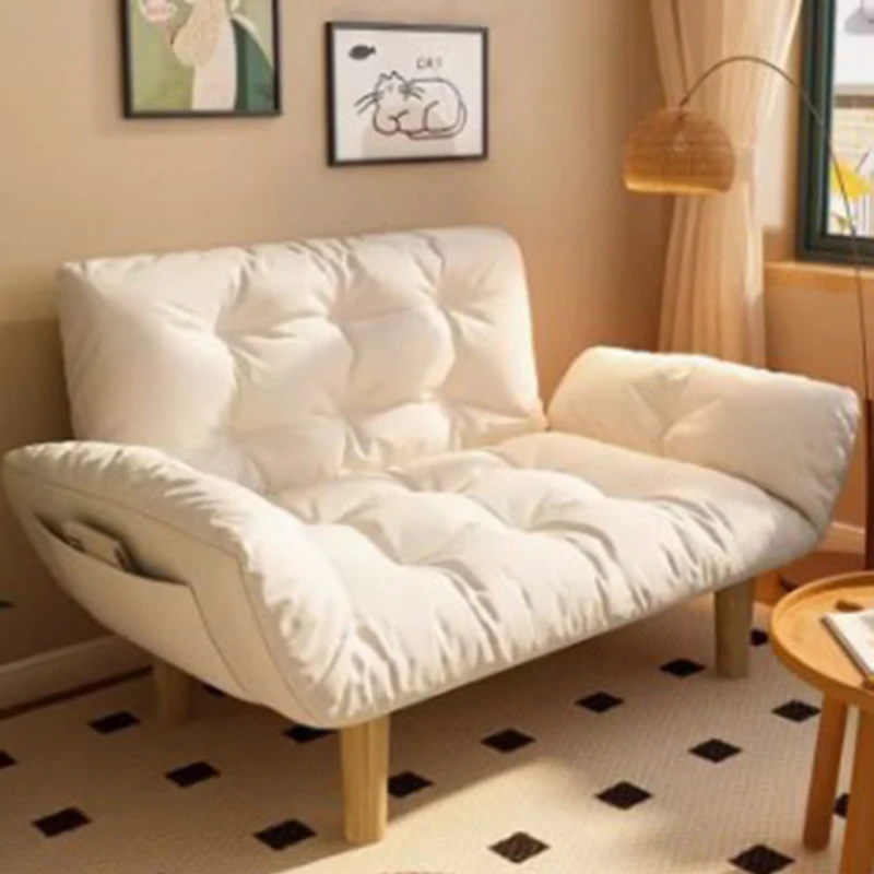 

Single Person Natural Sofa Nordic New Arrival 3 Seater White Sofa Solid Wood Modern Muebles Para Salas Modernos Furniture