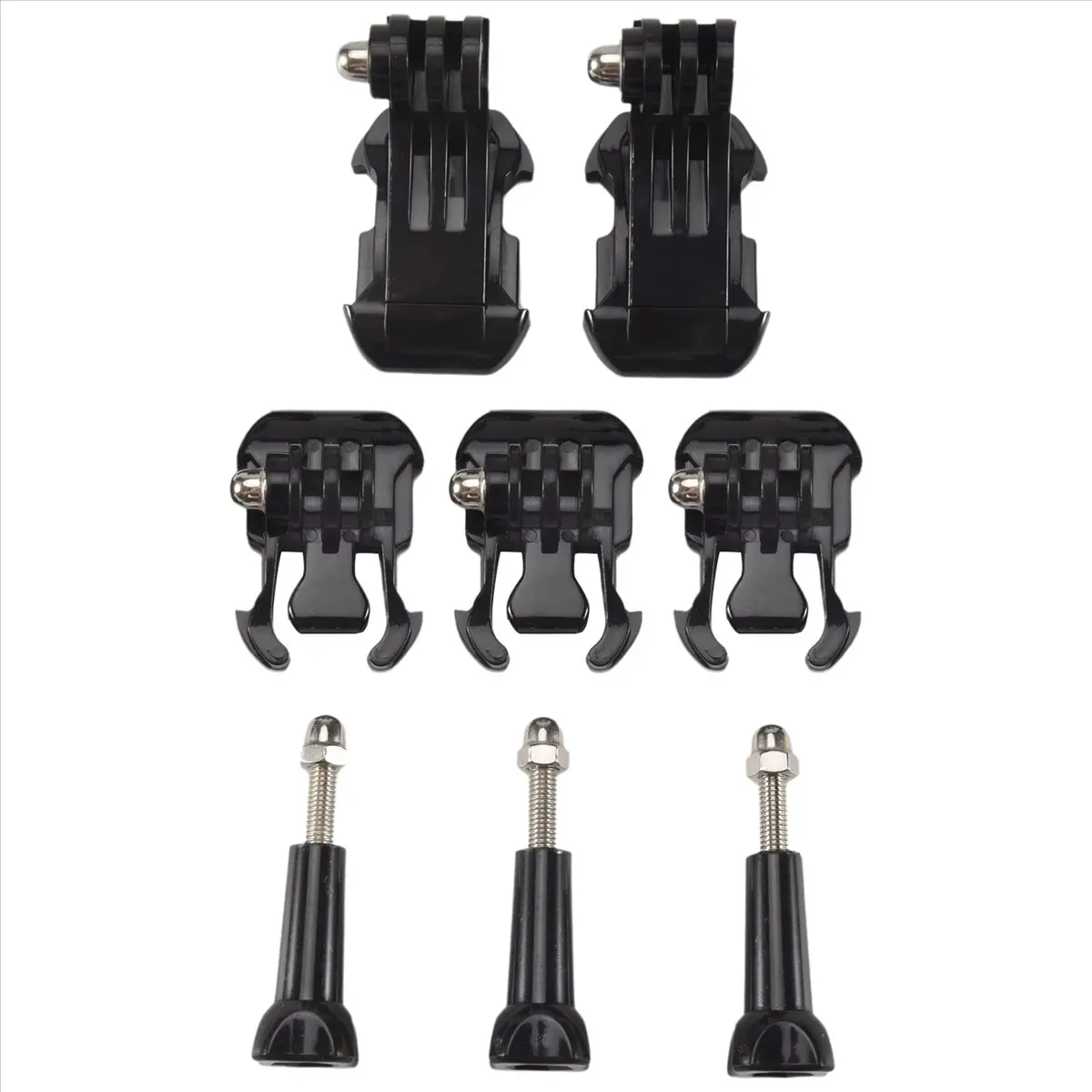 A49T Eight in One Accessory Kit for , Buckle Clip Basic Mount, Vertical Quick Mounting J-Hook Buckle Mount, Long Thumb for 7 6 5