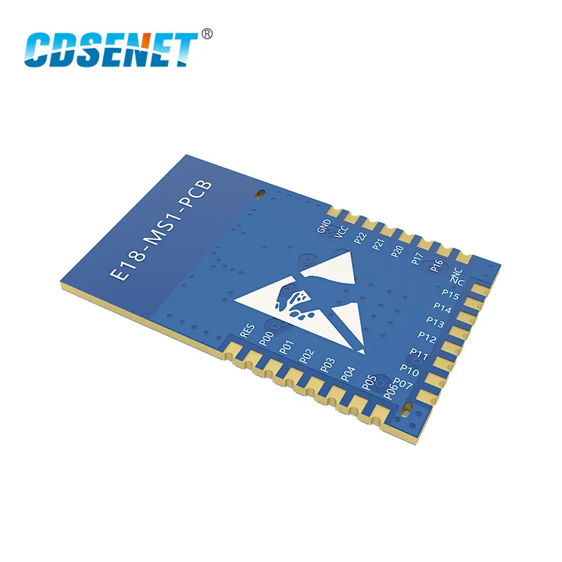 Zigbee 2.4GHz CC2530 코어 보드, SMD 무선 rf 모듈, CDSENET E18-MS1-PCB SPI 송신기 수신기, 쉴드 PCB IPX 안테나 포함