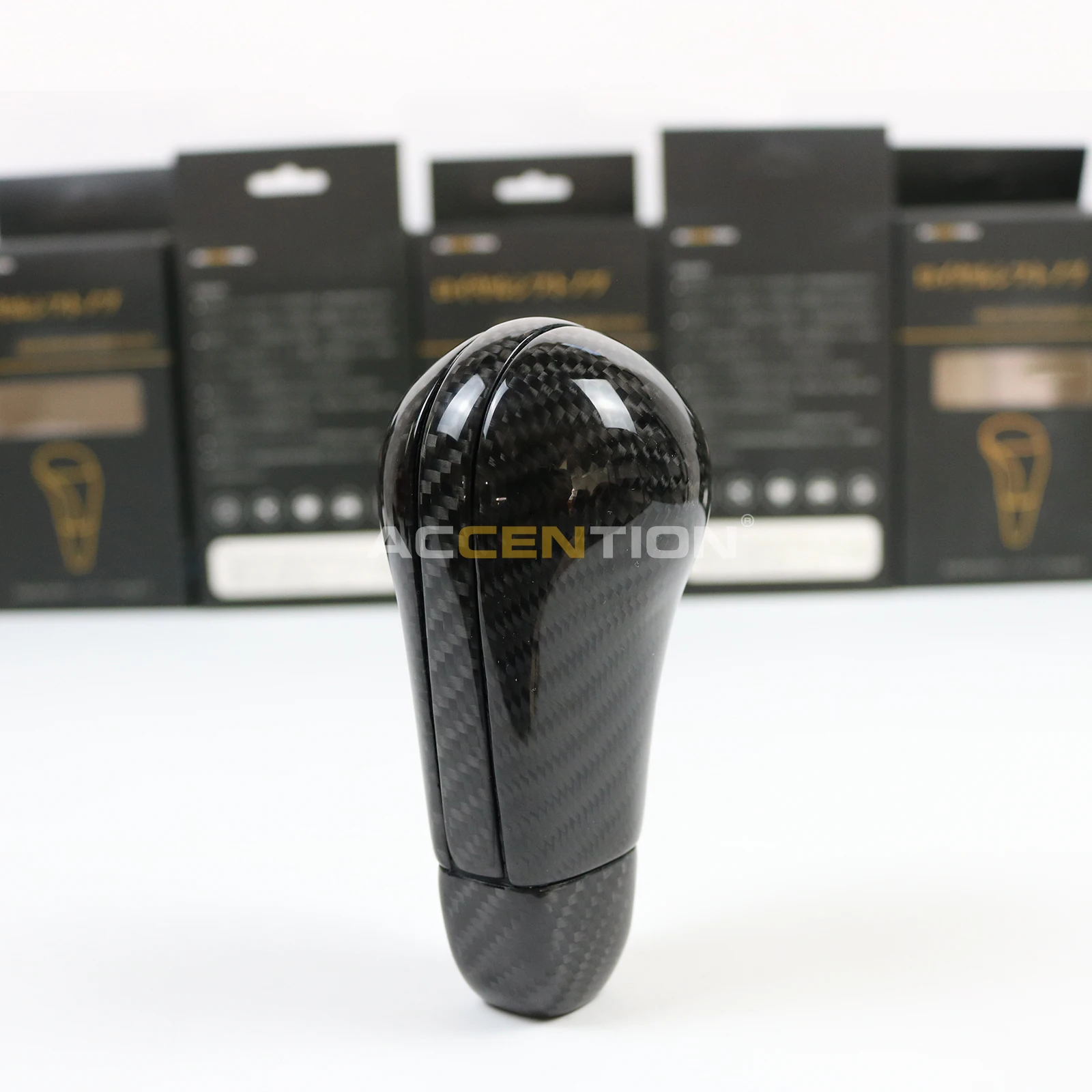 Black Carbon Fiber Gear Shift Knob For Nissan 350Z 2002 2003 2004 2005 2006 2007 2008 2009 For Infiniti FX35 FX45 2003-2007