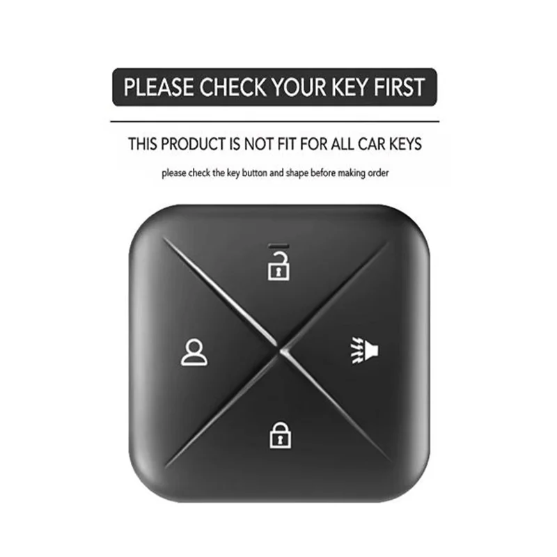 Silicone Key Case for Buick E5 Ultimate Edition Pioneer PRO Premium 620 Ultimate GS Remote Control 4-Button Honeycomb Pattern