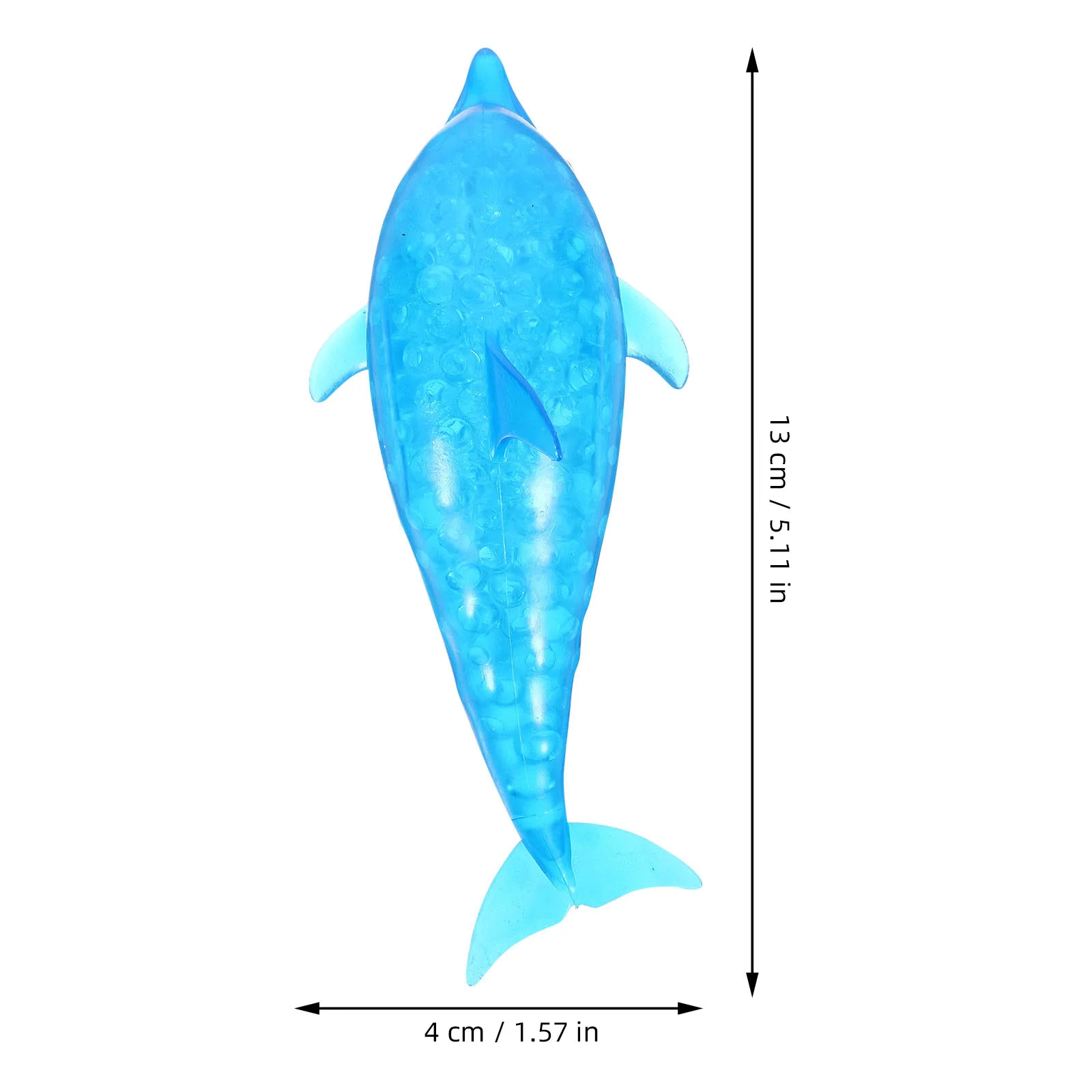 어린이용 돌고래 장난감 상품, 작은 스퀴즈 스트레스, 작은 파란색 파티 선물, 2 개