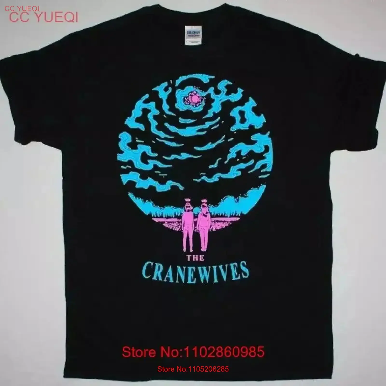 Футболка The Crane Wives Arcturus, хлопковая винтажная стираная слегка универсальная эластичная футболка с рисунком, дышащая, стильная, винтажная, стираная Футболка The Crane Wives Arcturus, хлопковая винтажная стираная слегка универсальная эластичная футболка с рисунком, дышащая, стильная, винтажная, стираная