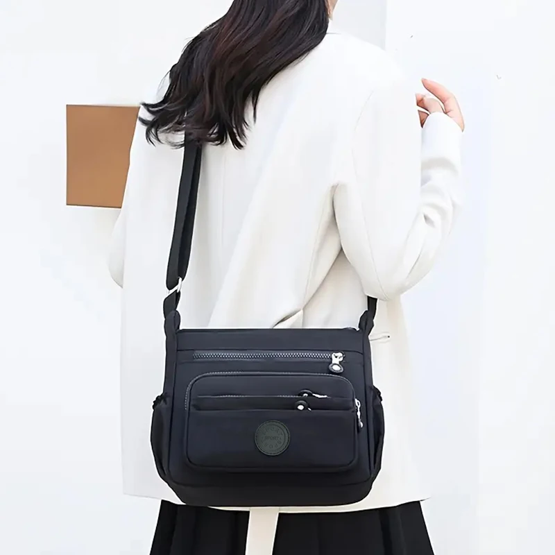 Neutral Crossbody Bags, Shoulder Bags, and Messenger Bags for Men and Women Are Suitable for Daily Commuting and Work Use image 6