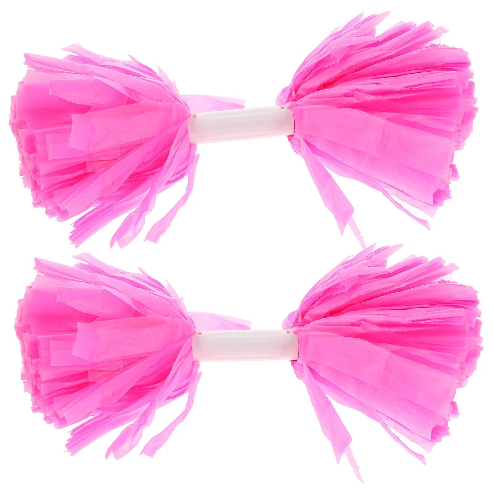 

2 PCS Cheerleaders Hand-waving Flowers Performance Prop Reusable Pom Pompoms Sports Cheering Props