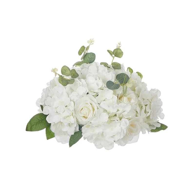 Artificial Flower for Wedding, Fake Rose Flower Artificial Flower Arrangement Road Leading Flower Rack Decoration 15UB