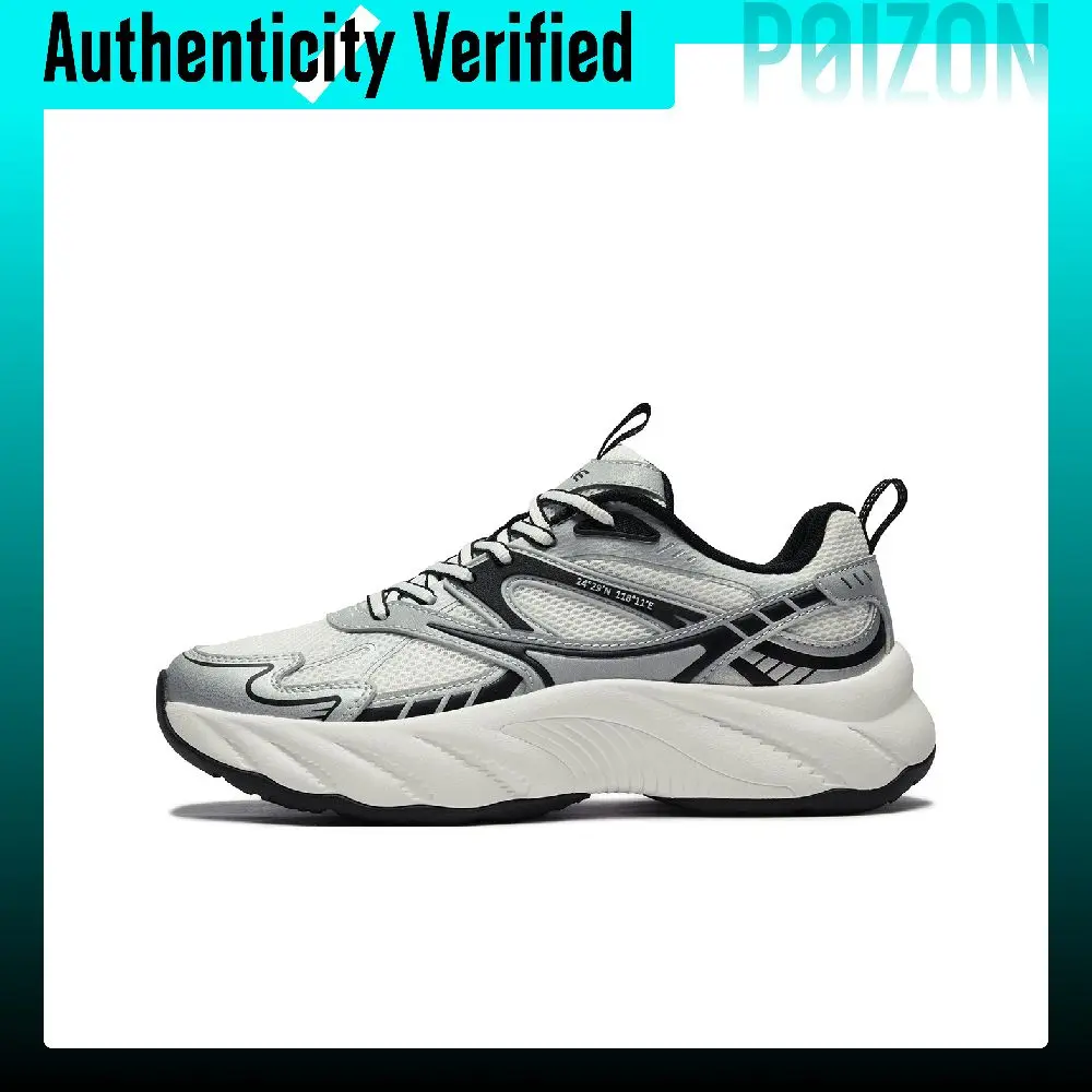 Erke Flying Dragon Dancing Phoenix 4 Casual Shoes Women's Low-top Bright Silver/Microcrystal White/Jet Black 52126302089-106