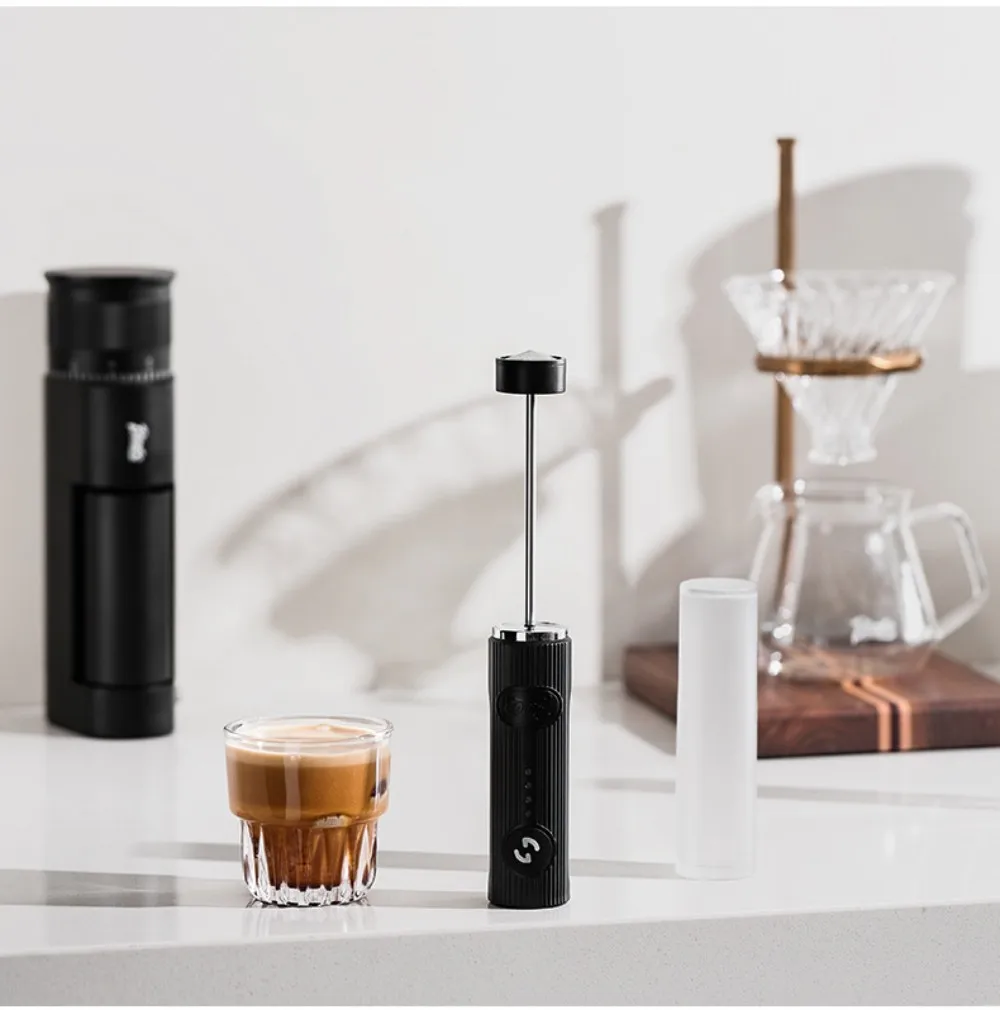 Wireless Electric Mini Milk Frother Coffee Whisk Portable Egg Beater Blender Kitchen Cooking Stirrer Cappuccino Coffee Maker view 5