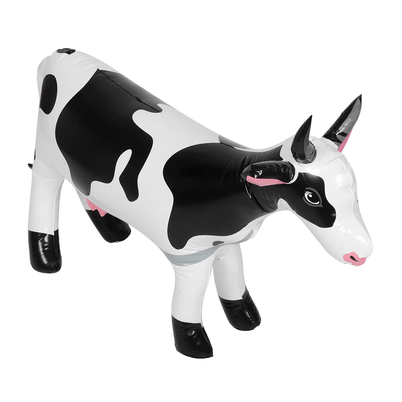 

Inflatable Cow Toy Farm Decoration Animals Toys for Kids Cows Cold Water Faucet