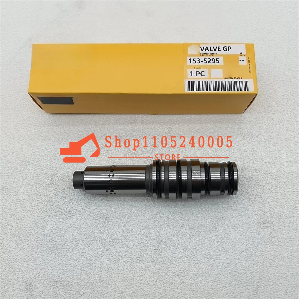 Hydraulic Main Relief Valve 153-5295 1535295 Priority Valve For  Excavator E330D E330C