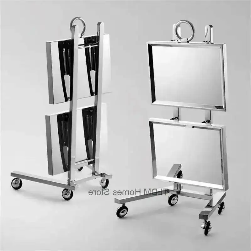Tool Beauty luxury Tool Cart 트롤리 Barber Trolley Shop Multi-purpose Dyeing Cart with Light Wheels Perm Gold Iron Small Cart