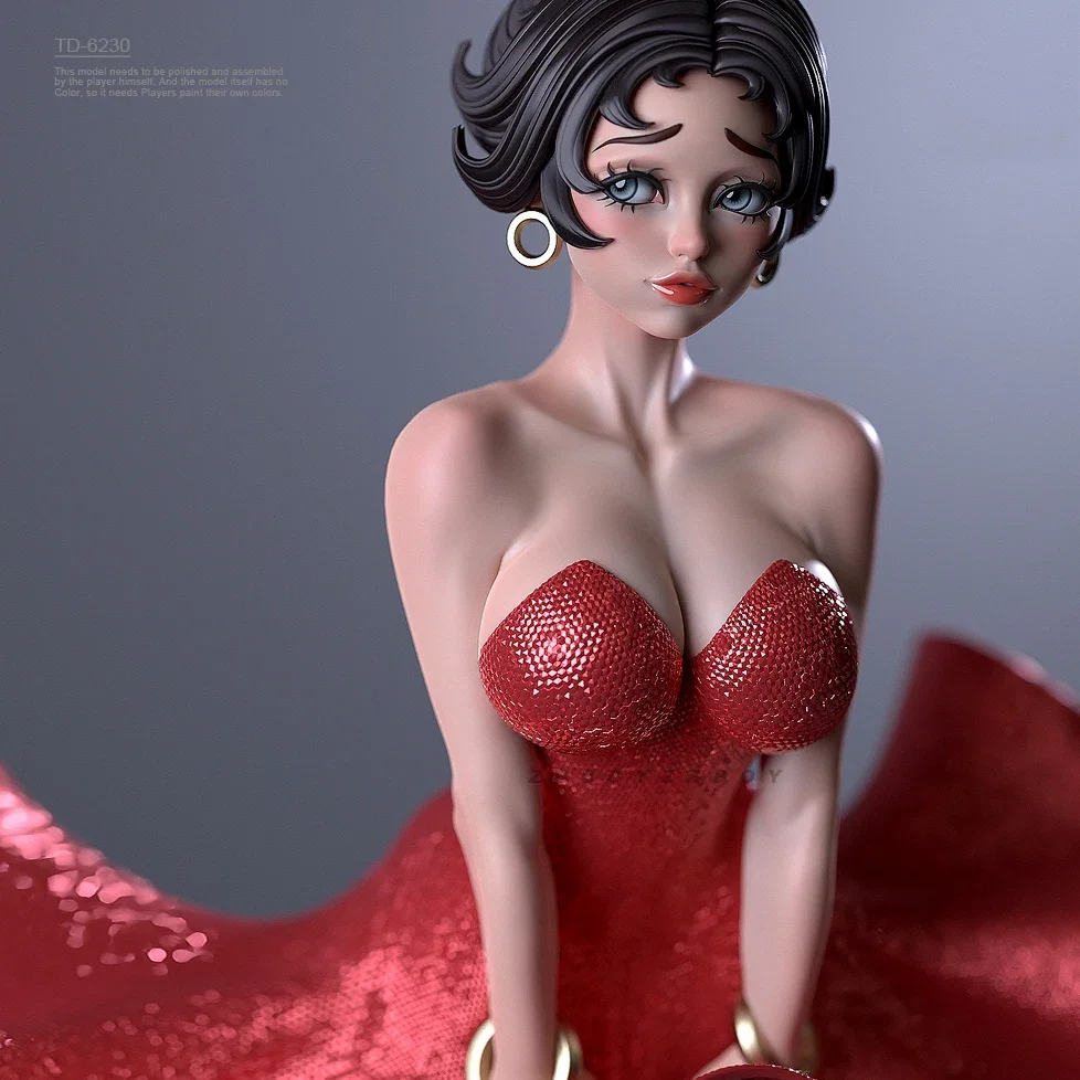

50mm 75mm 90mm Resin model kits figure beauty colorless and self-assembled（3D Printing ) TD-6230/3D