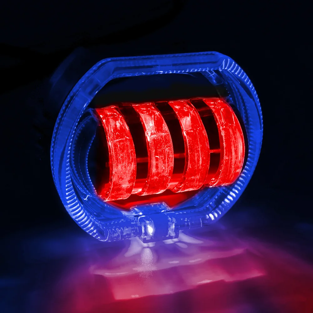 دراجة نارية 3 بوصة LED المصباح 45 واط تعديل 4 حبة فتحة الأضواء للآلات الزراعية والحفارات