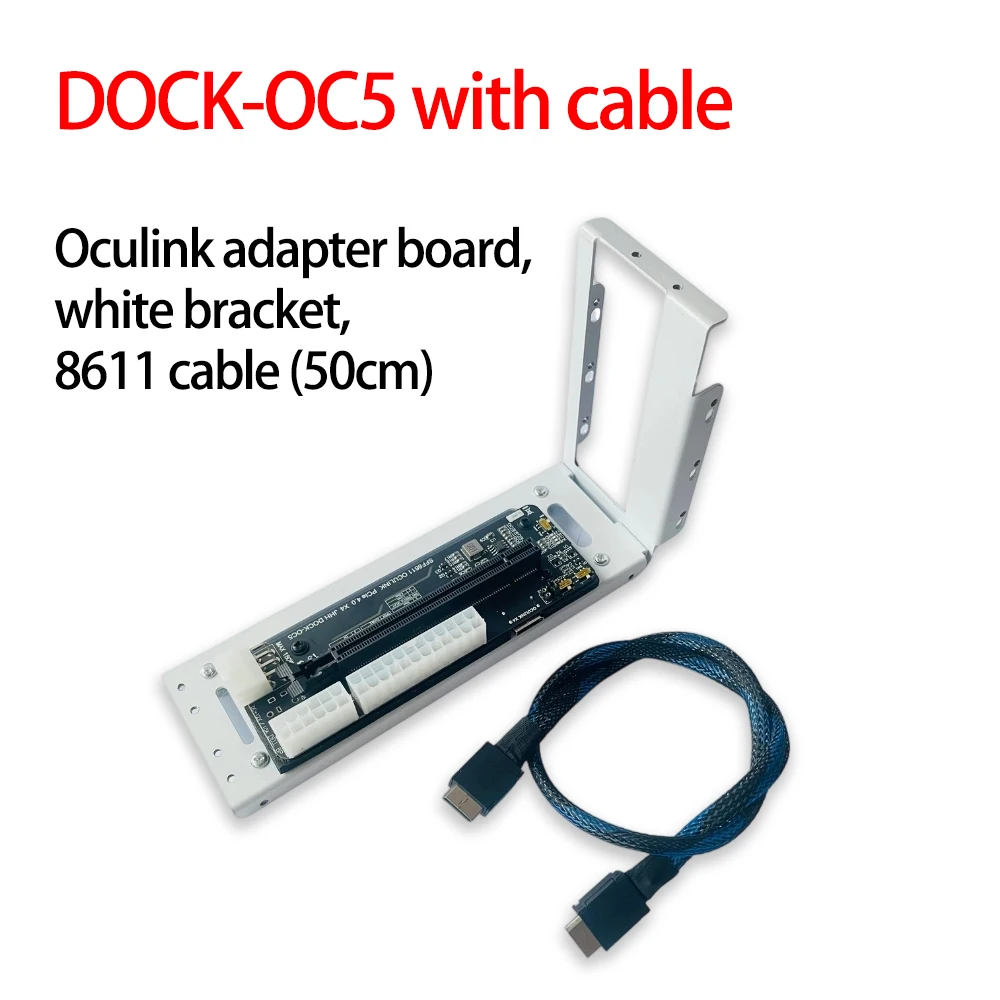 eGPU Oculink External Graphics Card PCIE 4.0 X4 GEN4 64G for GDP handheld console laptop game capture cards M.2 NVME ,8611 Cable