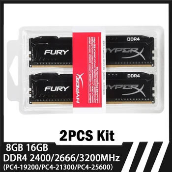 HyperX memory DDR4 RAM 16GB 2x8GB 32GB 2x16GB kit 3200 2400 2666MHz desktop memory 288Pins 1.2V PC4-25600 21300 19200 DIMM RAMs