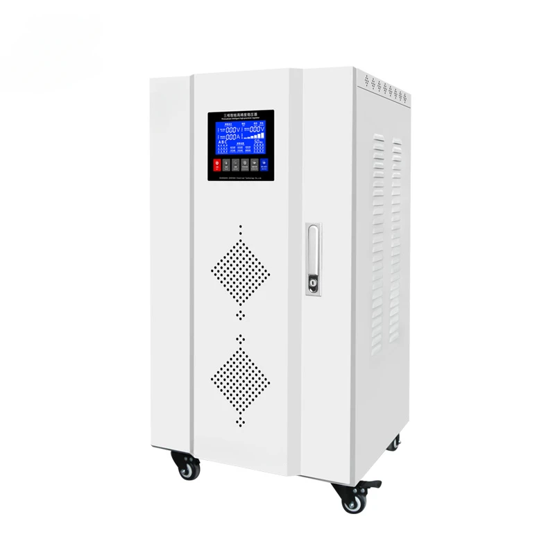 TNS6-20KVA  high accuracy intelligence automatic AC 3 phase voltage stabilizer regulator